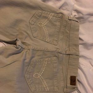 Girls khaki pants bootcut